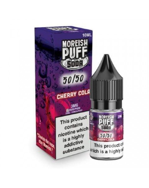 Moreish Puff 50/50 Soda Cherry Cola