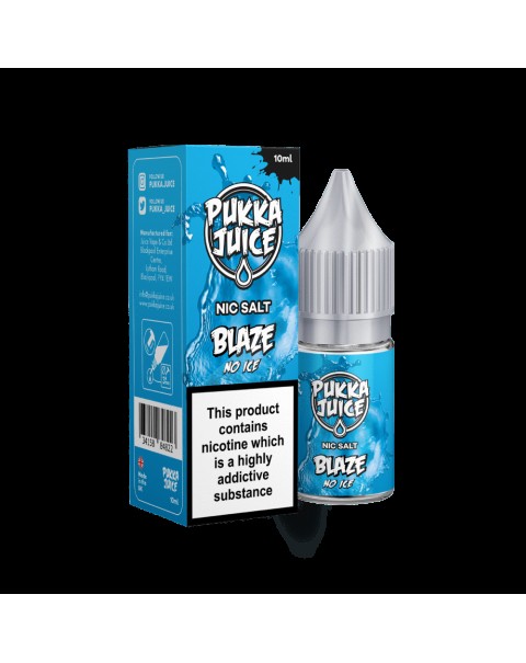 Pukka Juice Blaze No ICE Nic Salt