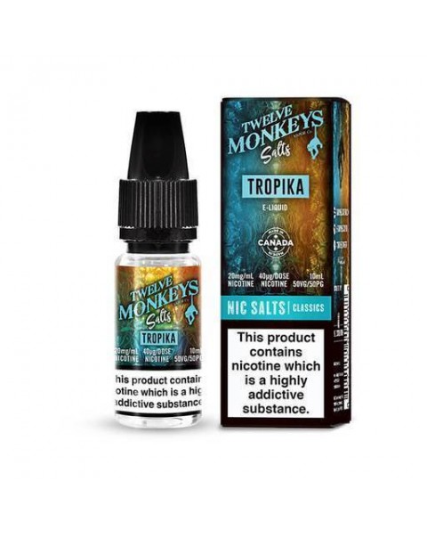 Twelve Monkeys Nic Salt Tropika E-Liquid