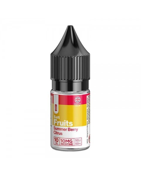 Red Salt Fruits Summer Berry Citrus Nic Salt