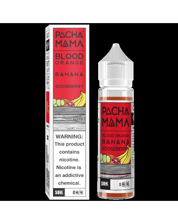 Pacha Mama Blood Orange Banana Gooseberry