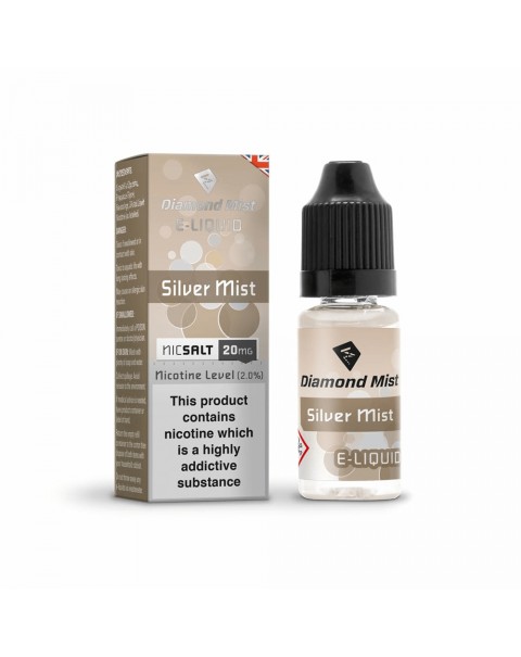 Diamond Mist Silver Mist Tobacco Nic Salt