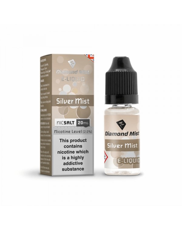 Diamond Mist Silver Mist Tobacco Nic Salt