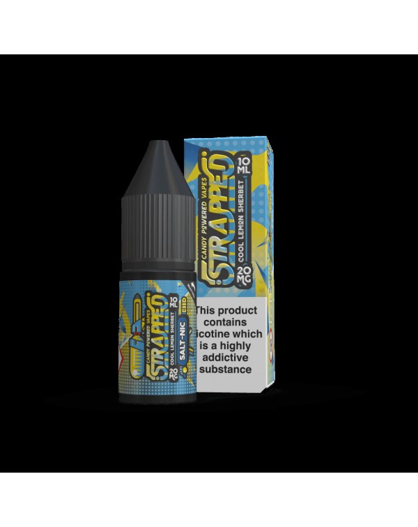 Strapped  Cool Lemon Sherbet Nic Salt