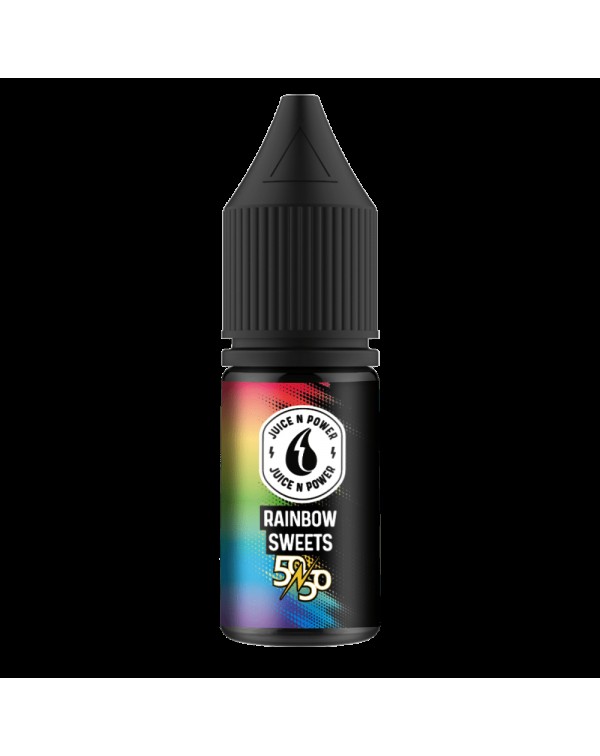 Juice N Power 50/50 Rainbow Sweets