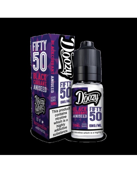 Doozy Vape 50/50 Blackcurrant Aniseed