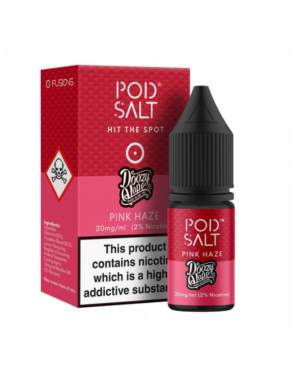 Pod Salt Fusions Doozy Vape Pink Haze Nic Salt