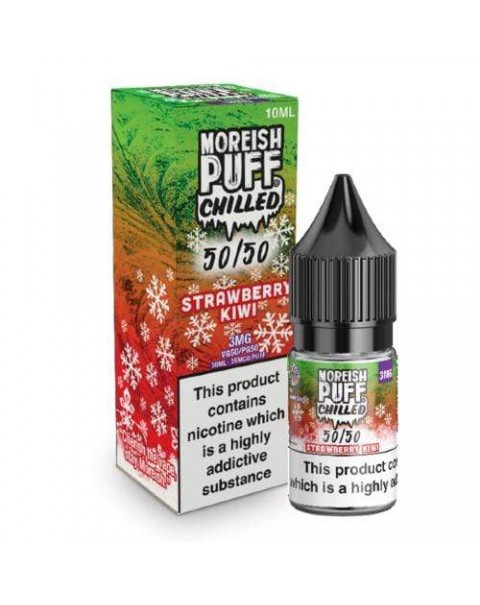 Moreish Puff 50/50 Chilled Strawberry Kiwi