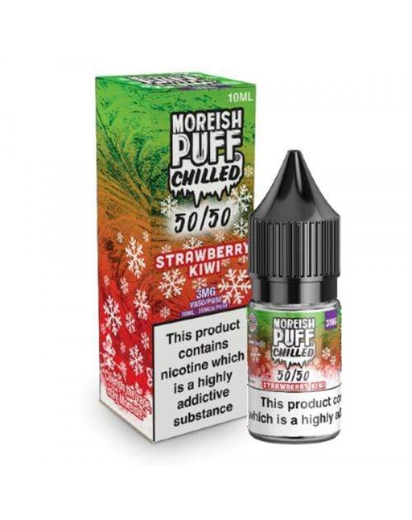 Moreish Puff 50/50 Chilled Strawberry Kiwi