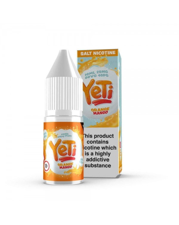 Yeti Orange Mango Nic Salt