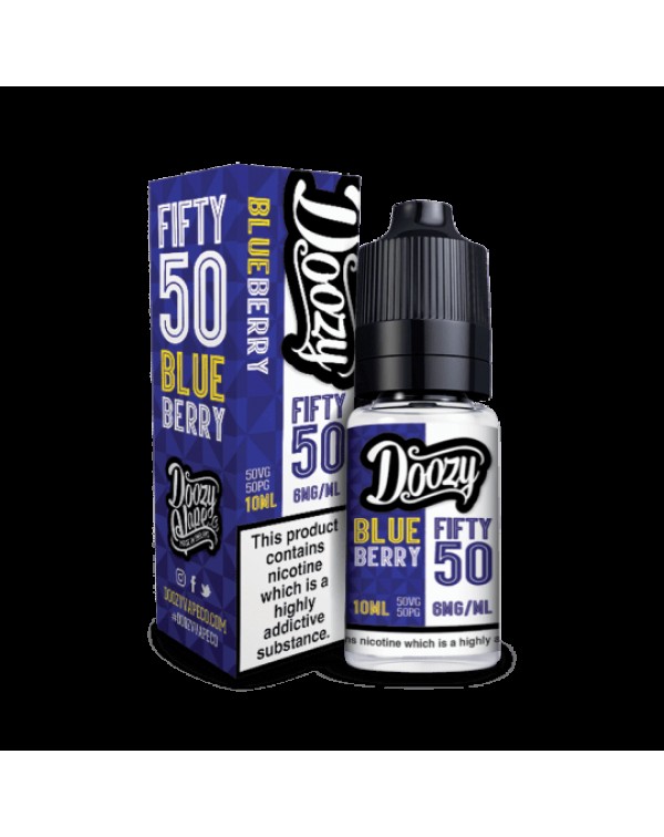 Doozy Vape 50/50 Blueberry