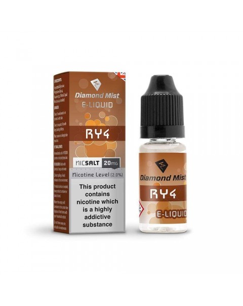 Diamond Mist RY4 Tobacco Nic Salt