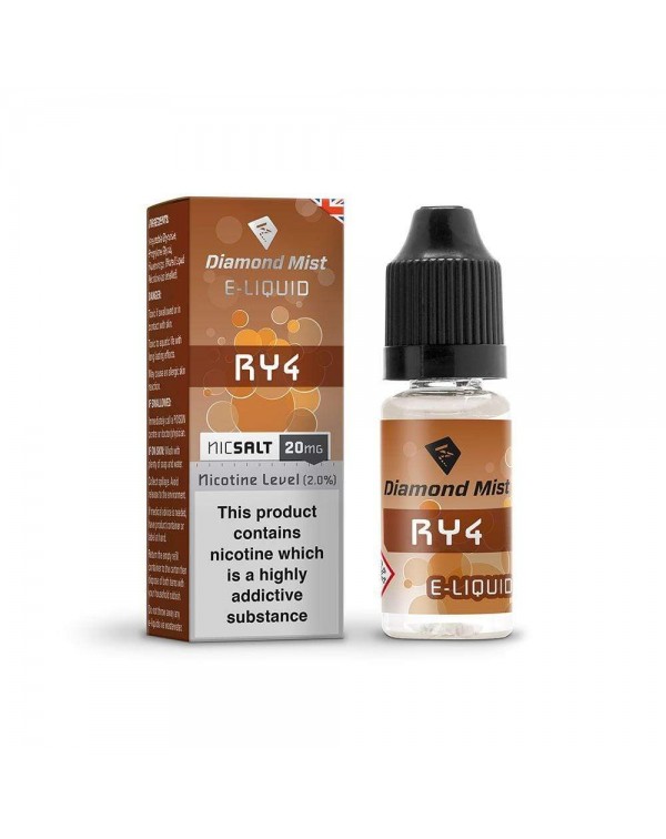 Diamond Mist RY4 Tobacco Nic Salt