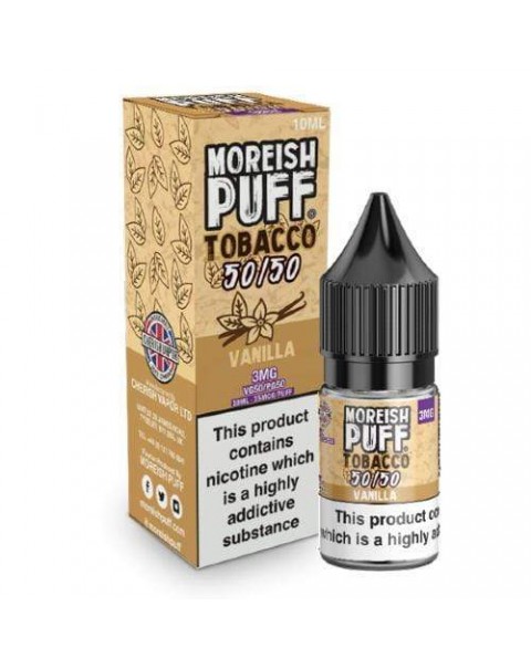 Moreish Puff 50/50 Tobacco Vanilla