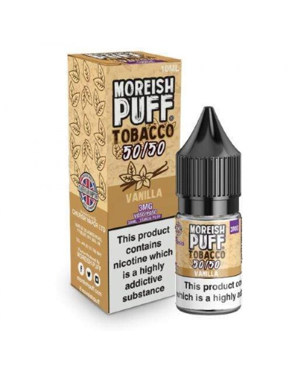 Moreish Puff 50/50 Tobacco Vanilla