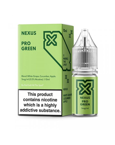 Pod Salt Nexus Pro Green Nic Salt