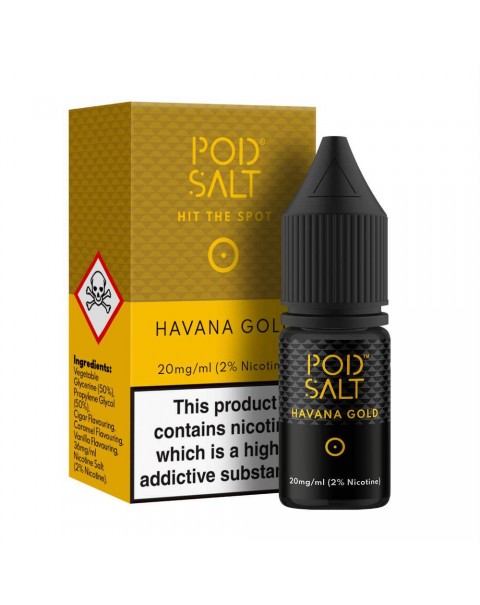 Pod Salt Havana Gold Nic Salt