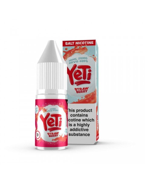 Yeti Strawberry Nic Salt