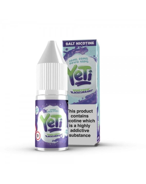 Yeti Honeydew Blackcurrant Nic Salt