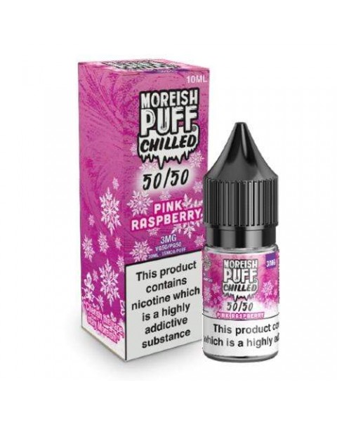 Moreish Puff 50/50 Chilled Pink Raspberry