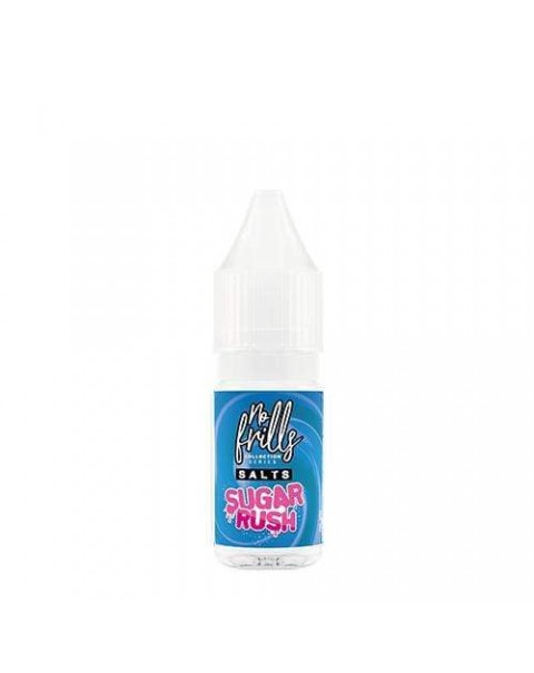 No Frills Sugar Rush Bubble Blue Nic Salt