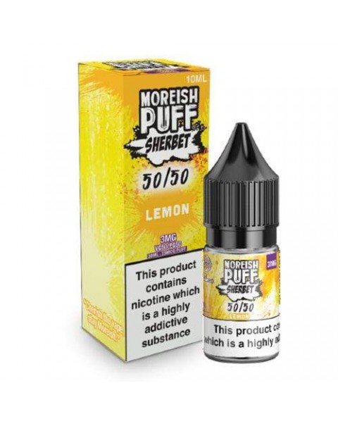 Moreish Puff 50/50 Sherbet Lemon