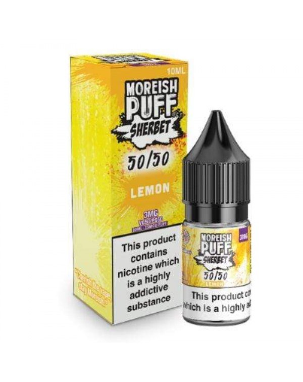 Moreish Puff 50/50 Sherbet Lemon