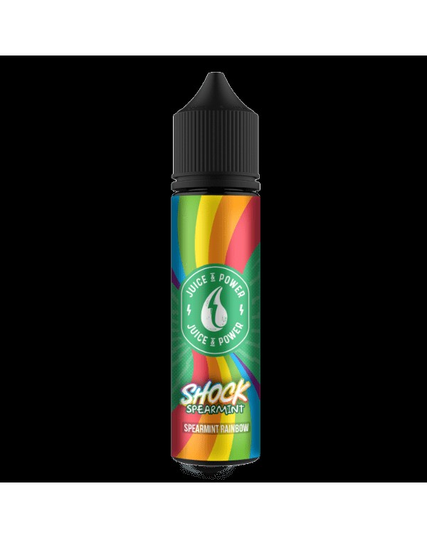 Juice N Power Shock Spearmint Rainbow