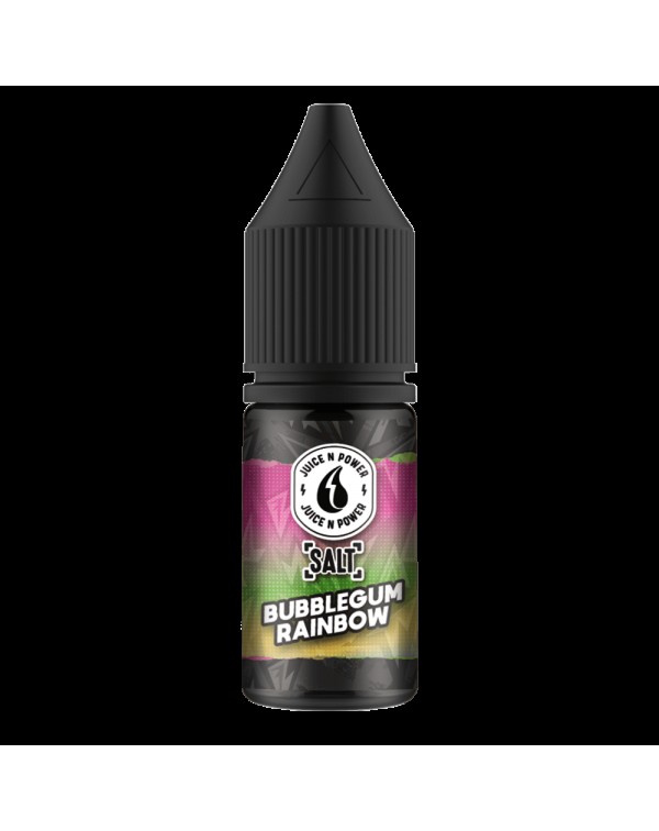 Juice N Power Bubblegum Rainbow Nic Salt