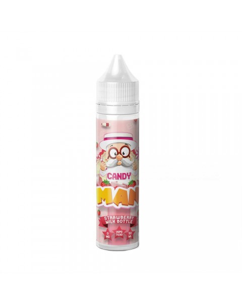 Candy Man Strawberry Milk Bottle