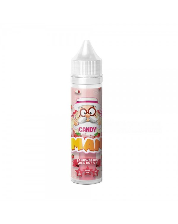 Candy Man Strawberry Milk Bottle