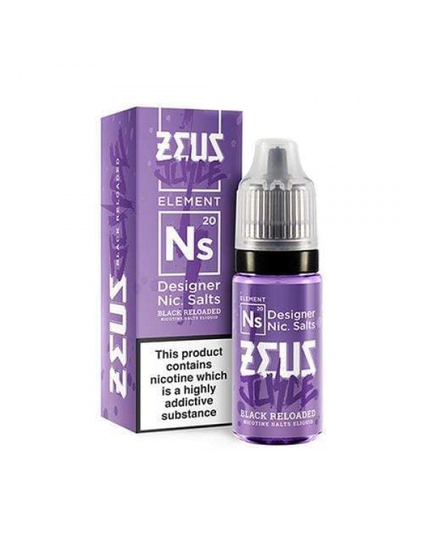 Zeus Juice Black Reloaded Nic Salt