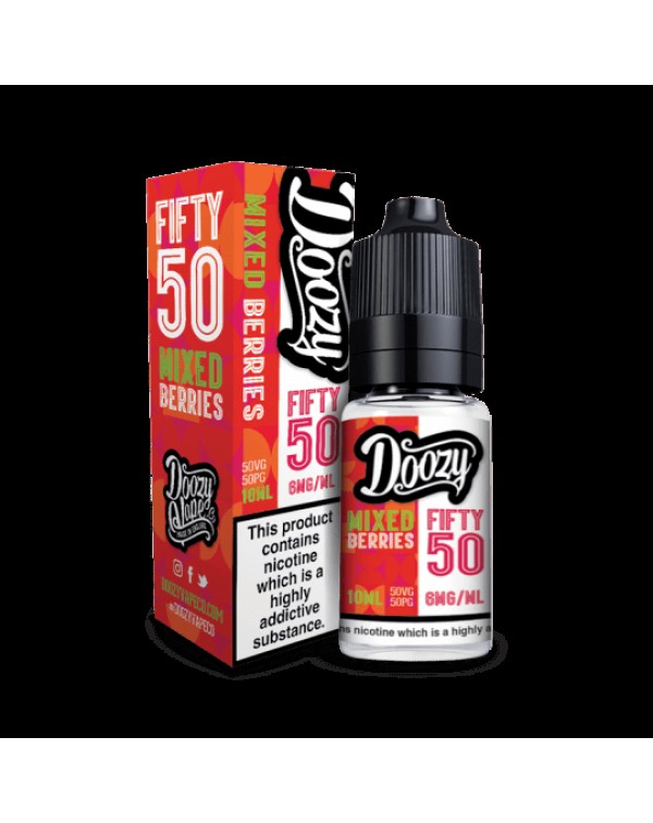 Doozy Vape 50/50 Mixed Berries