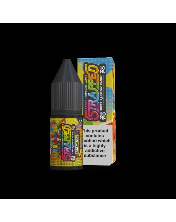 Strapped Sour Rainbow Candy Nic Salt