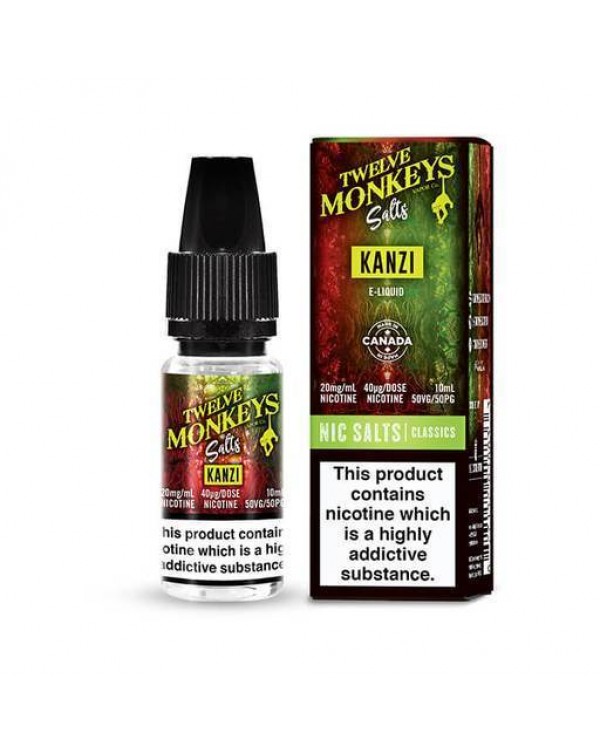 Twelve Monkeys Nic Salt Kanzi E-Liquid