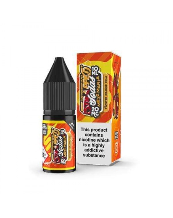 Strapped Sodas Mezz Mania Twisted Orange Cola Nic ...