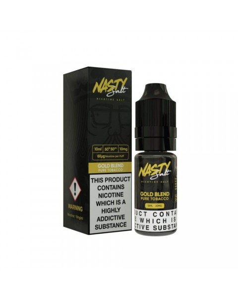 Nasty Juice Nasty Salt Gold Tobacco