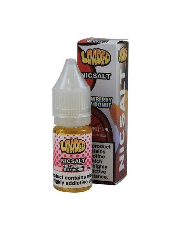 Loaded Strawberry Jelly Donut Nic Salt