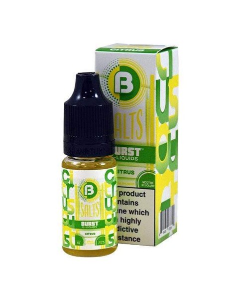 Burst Salts Citrus Nic Salt