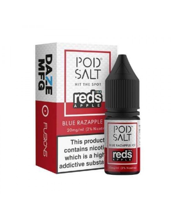 Pod Salt Fusions Reds Apple Blue Razapple Nic Salt