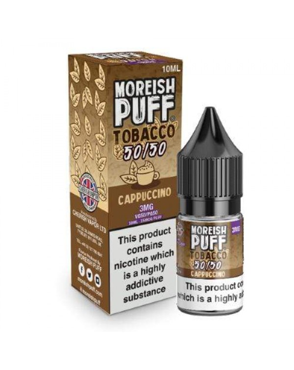 Moreish Puff 50/50 Tobacco Cappuccino