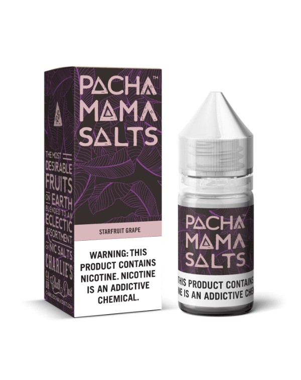 Pacha Mama Starfruit Grape Nic Salt