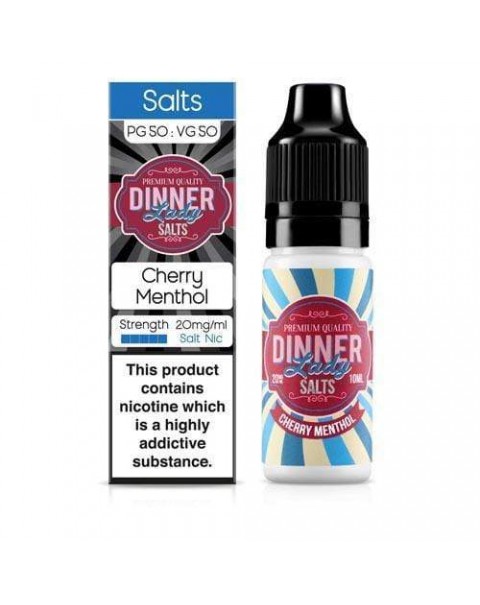 Dinner Lady Cherry Menthol Nic Salt