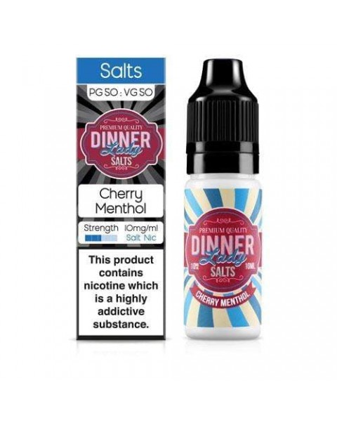 Dinner Lady Cherry Menthol Nic Salt