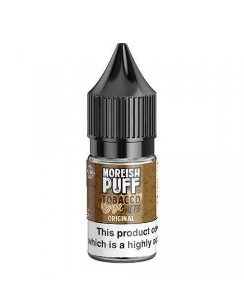 Moreish Puff Tobacco Original Nic Salt