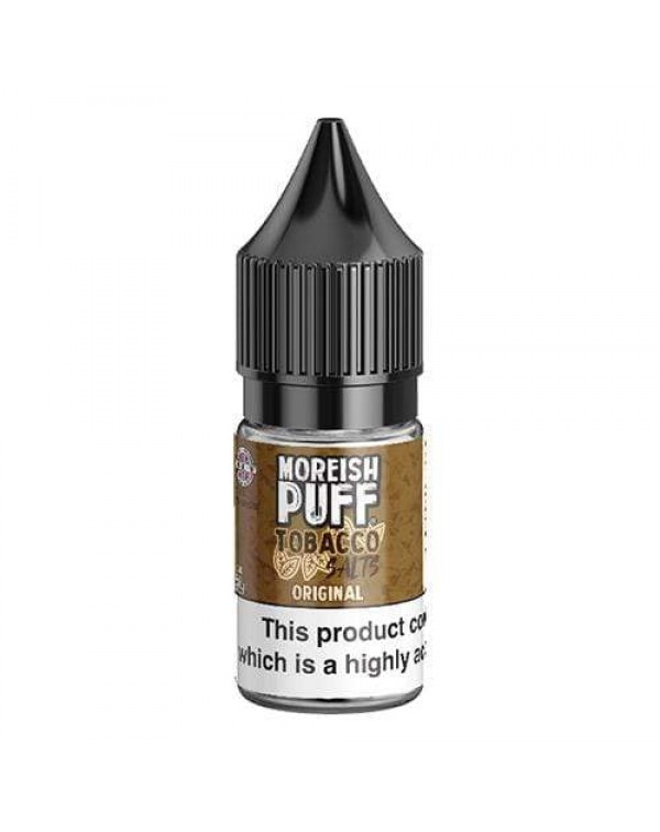 Moreish Puff Tobacco Original Nic Salt