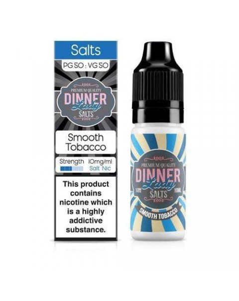 Dinner Lady Smooth Tobacco Nic Salt