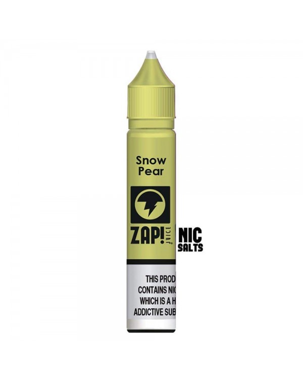 Zap! Snow Pear Nic Salt