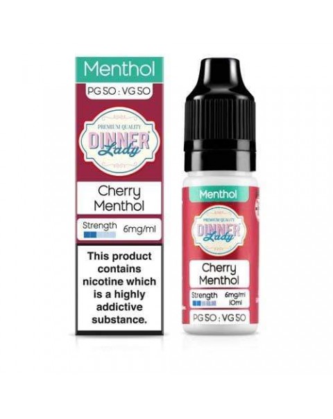 Dinner Lady 50/50 Menthol Cherry Menthol