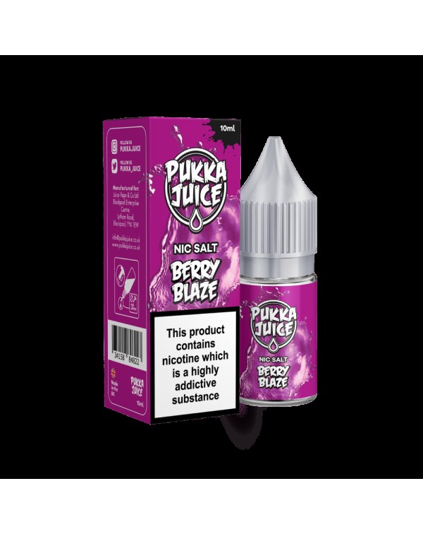 Pukka Juice Berry Blaze Nic Salt